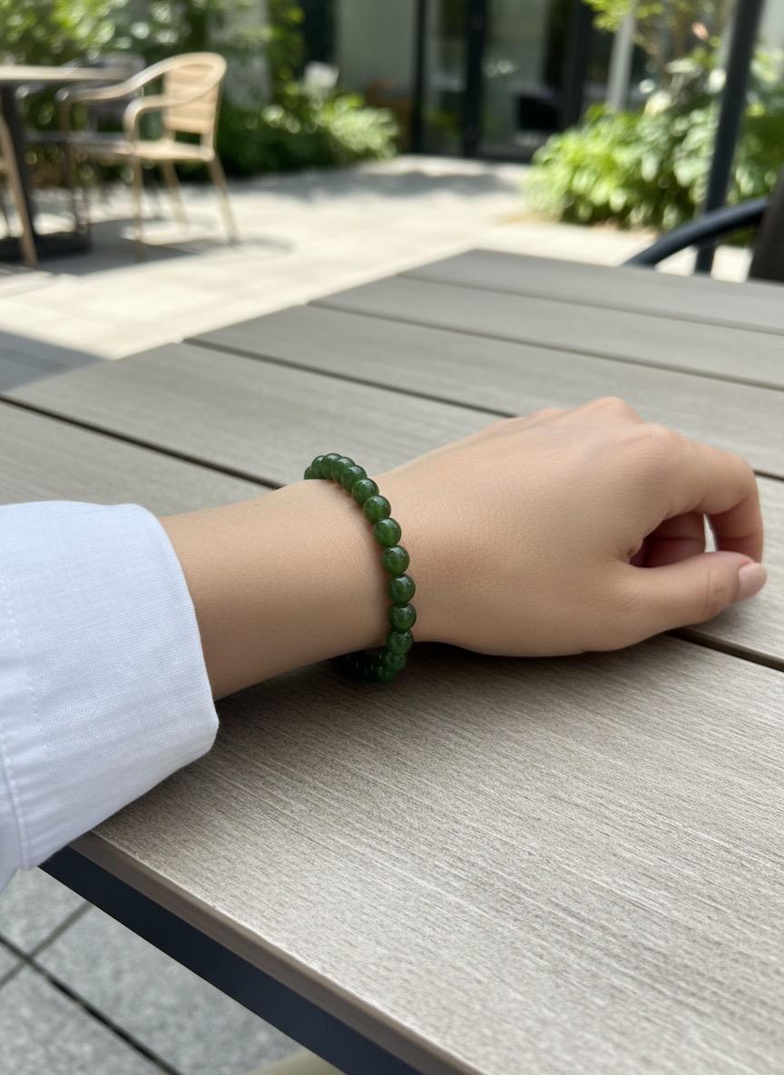 Evaarah - Energised🍀 Green Aventurine Bracelet – Luck, Healing & Emotional Renewal